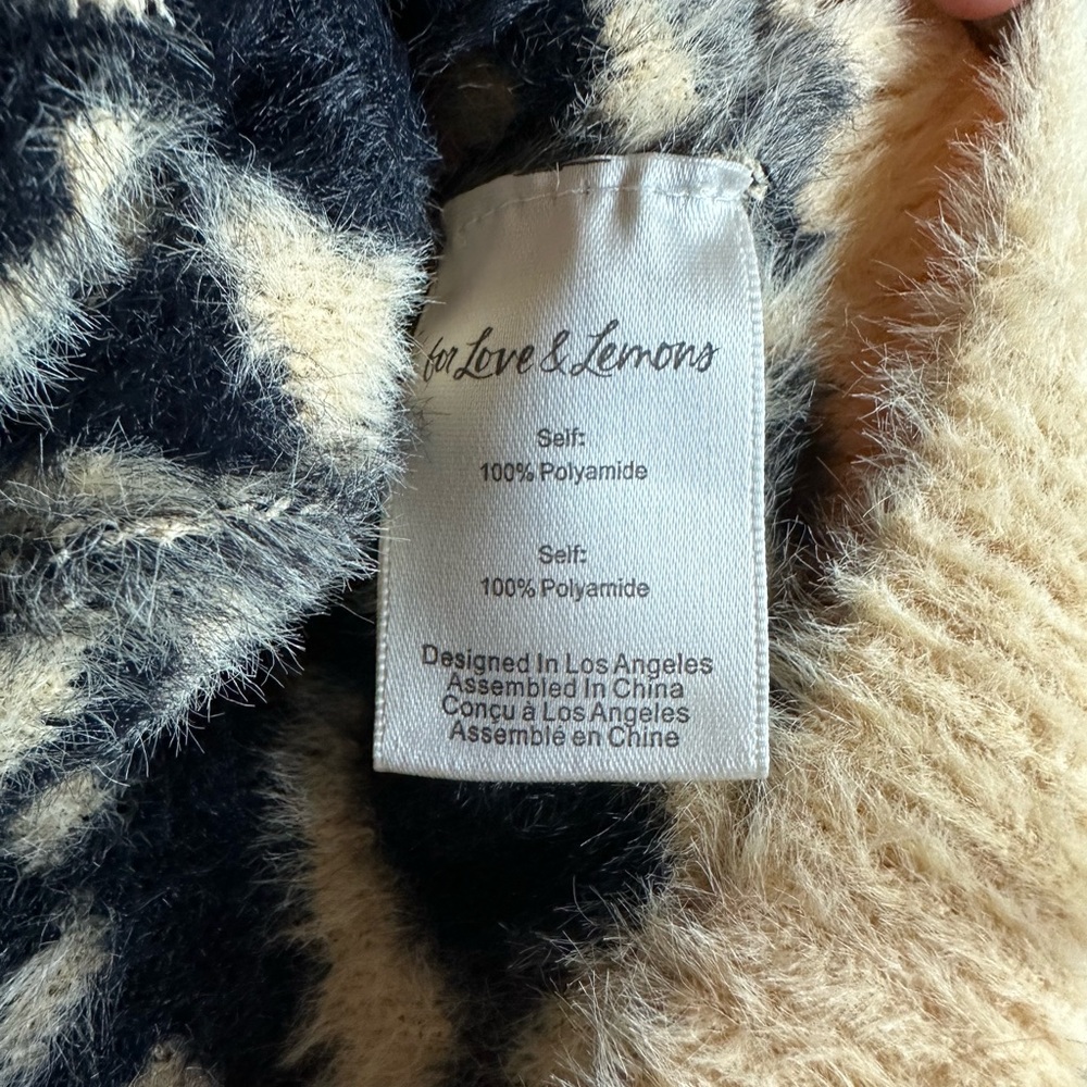 For Love & Lemons Cozy cardigan sweater - Picture 3 of 3